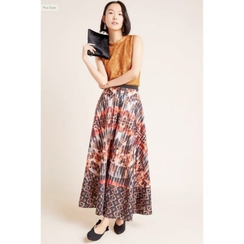 🌟 ANTHROPOLOGIE KALEIDOSCOPE MAXI SKIRT NWT 🌟